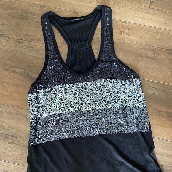 Express Tops - Sequin Express Tank